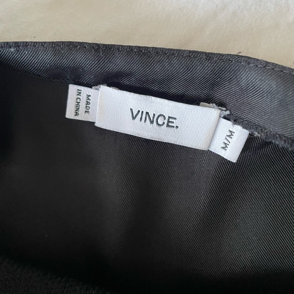 🖤VINCE🖤 Black Wool Mixed Media Dress - Picture 10 of 11